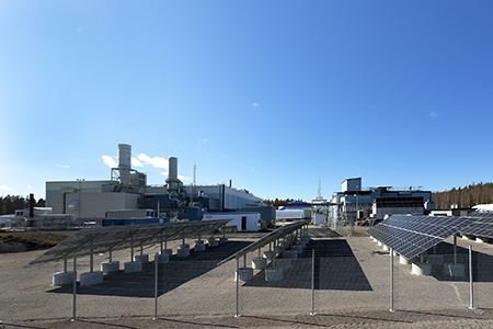 Zero Emission Hydrogen Turbine Center (ZEHTC), situado junto a la fábrica de turbinas de gas de Siemens Energy en Finspång (Suecia)