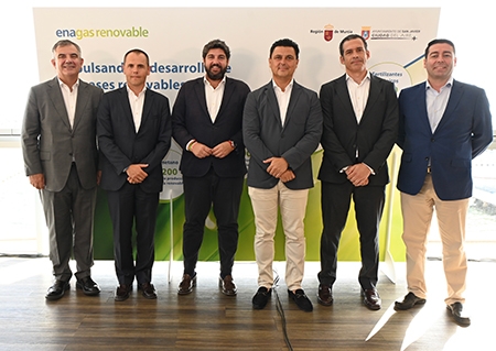  Enagás Renovable presenta tres proyectos de desarrollo de biometano en la Región de Murcia