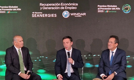  Navantia Seanergies-Windar Renovables recibe el premio a la Recuperación Económica y Generación de Empleo