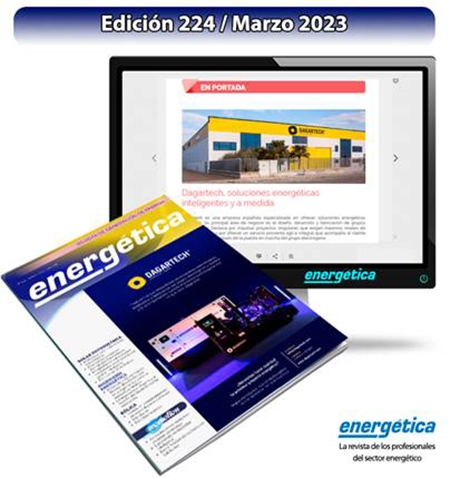  Ya disponible la edición de marzo 2023 de la revista Energética