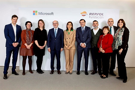  Fundación Repsol y Microsoft se alían para desarrollar proyectos educativos sobre transición energética