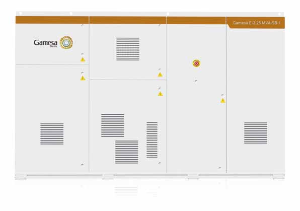  Gamesa presenta su nuevo inversor fotovoltaico a 1.500 Vdc de 2.25 MVA