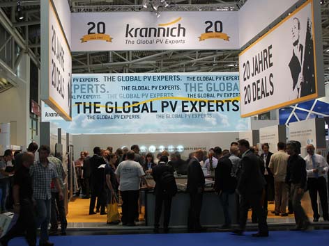  Krannich lleva a Intersolar lo último en autoconsumo y tecnologías de almacenamiento de energía solar