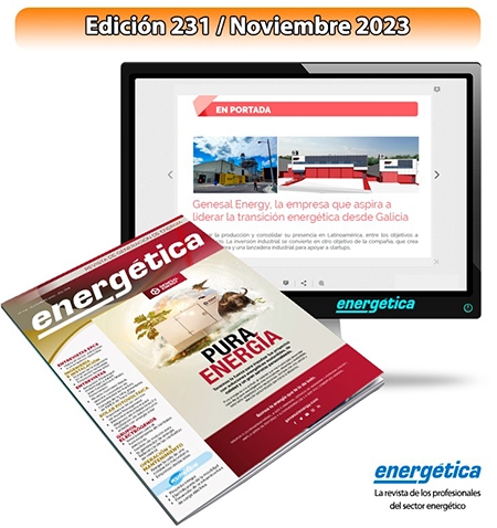  Ya disponible la edición de noviembre 2023 de la revista Energética