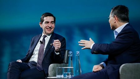 Carlos Torres Vila, presidente de BBVA, en el III Foro de Sostenibilidad de BBVA