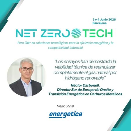 Héctor Carbonell (director Sur de Europa de Onsite y Transición Energética en Carburos Metálicos (Grupo Air Products))