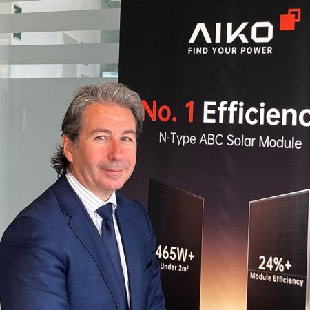Juan José Argüelles (director general de Generación Distribuida para el Sur de Europa en Aiko Energy Europe)