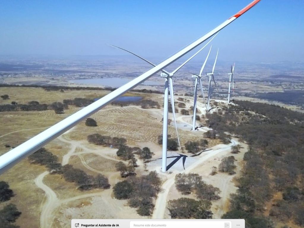 Elawan Energy obtiene 25 millones de euros para consolidar su parque eólico San Pedro en Querétaro (México).