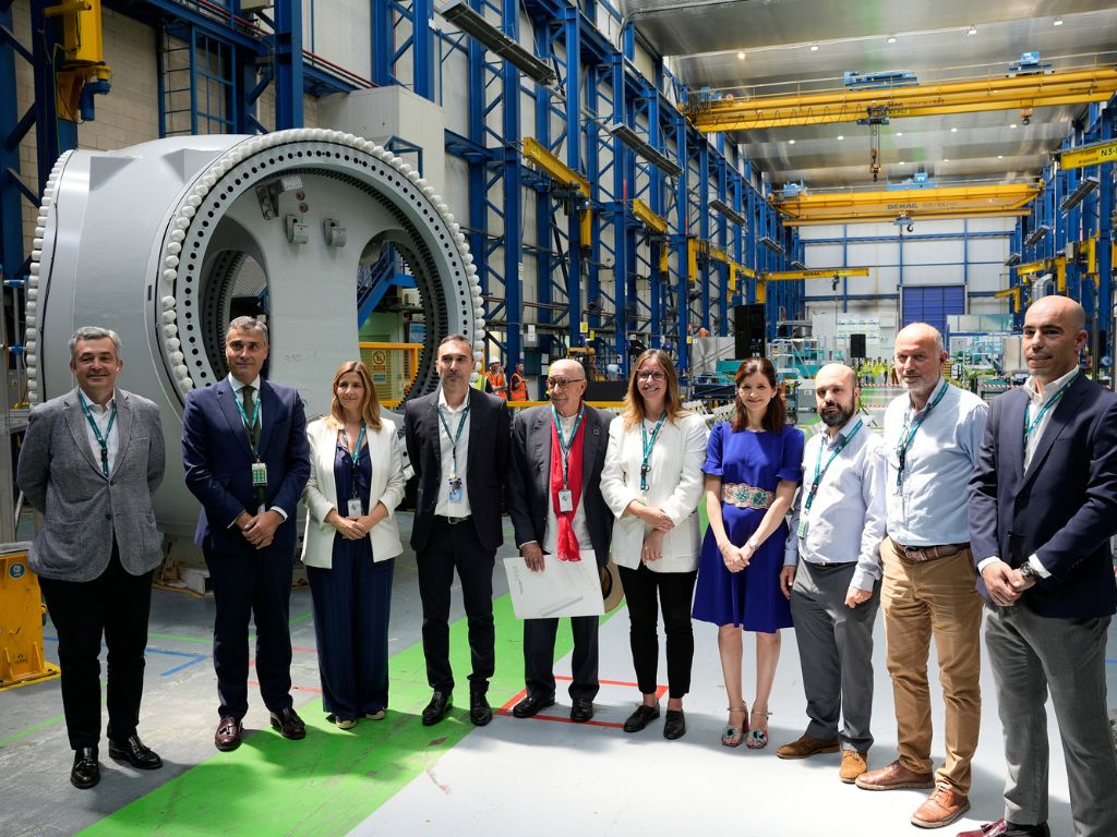 La planta de GE Vernova en Noblejas (Toledo) prolonga la vida útil de las turbinas eólicas y evita utilizar 4500 toneladas de acero nuevo cada año.