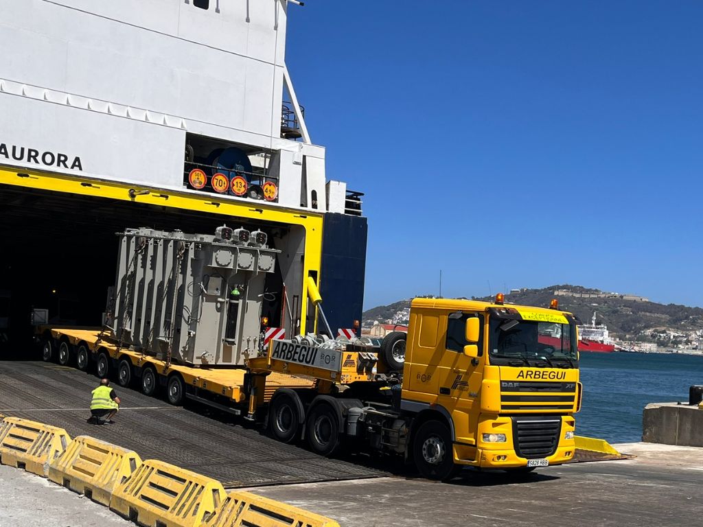 Endesa avanza en la subestación Virgen de África que conectará Ceuta con la península.