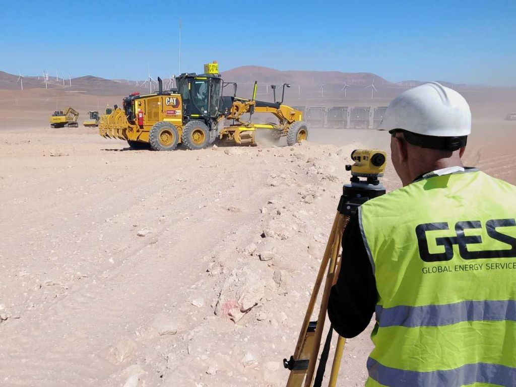 fotovoltaica, eólica y almacenamiento en baterías (BESS) Chile Proyecto híbrido