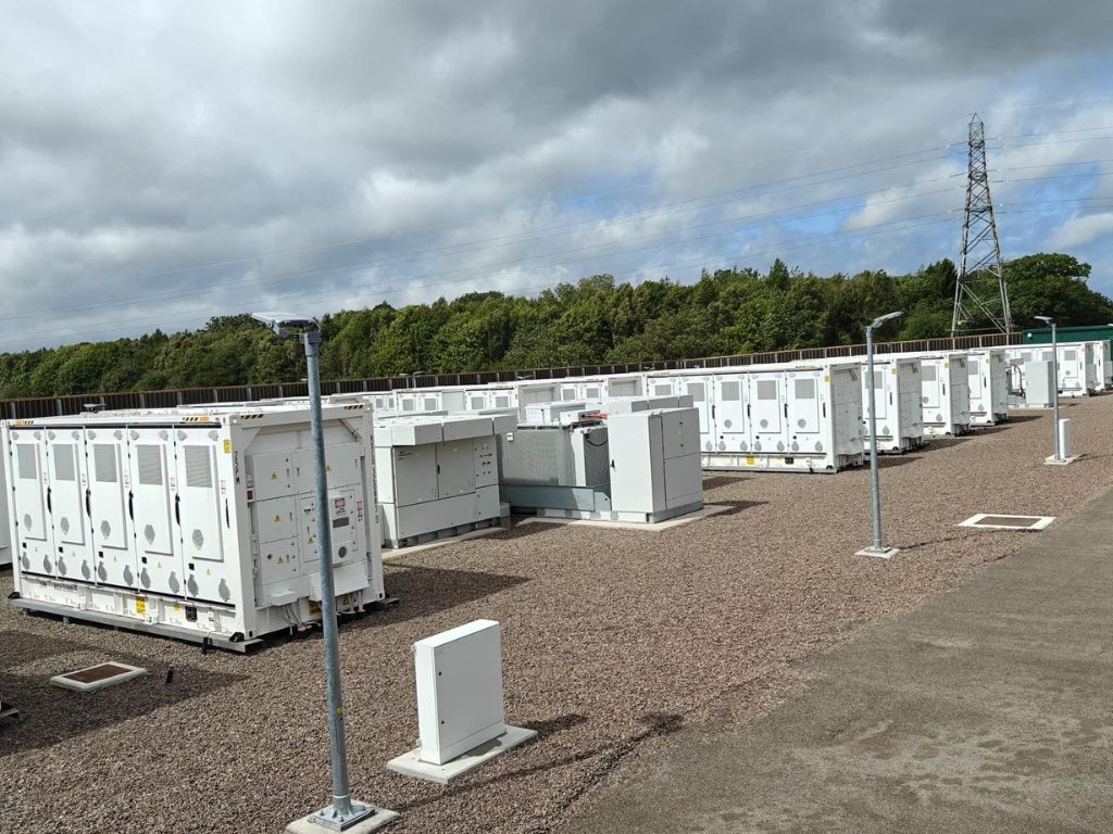 GRS finaliza en Escocia un proyecto de almacenamiento de 100 MWh para Foresight.