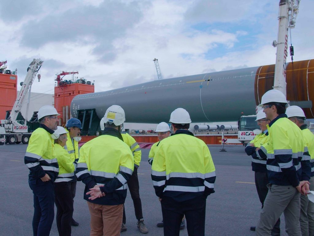Haizea Wind Group entrega a Iberdrola los últimos monopilotes para el parque eólico marino East Anglia Three en Reino Unido.