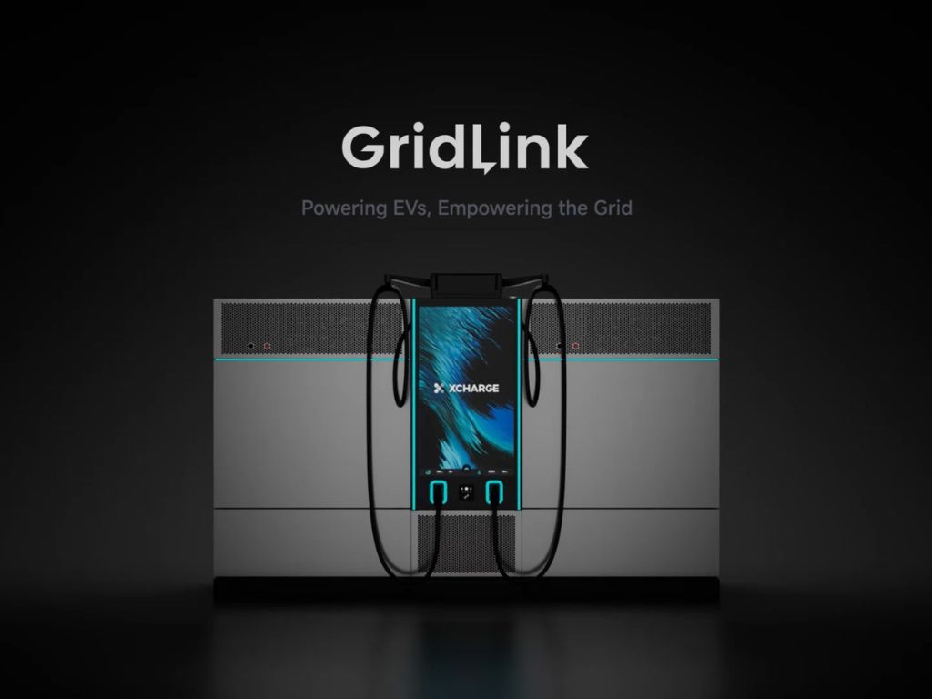 XCharge lanza en Europa GridLink, su nuevo sistema de recarga con batería integrada.