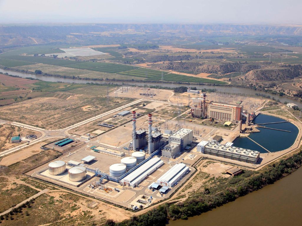 central de ciclo combinado de Repsol en Escatrón (818 MW), Zaragoza