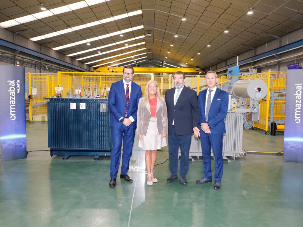 Ormazabal celebra 30 años en Madrid como el mayor fabricante de transformadores eléctricos de España.
