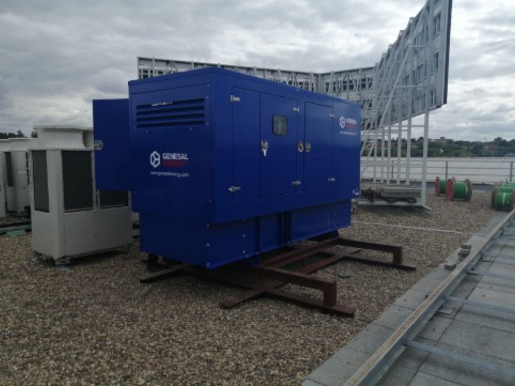 Genesal Energy asegura el suministro de un data center en Madrid con un grupo electrógeno de alta autonomía.