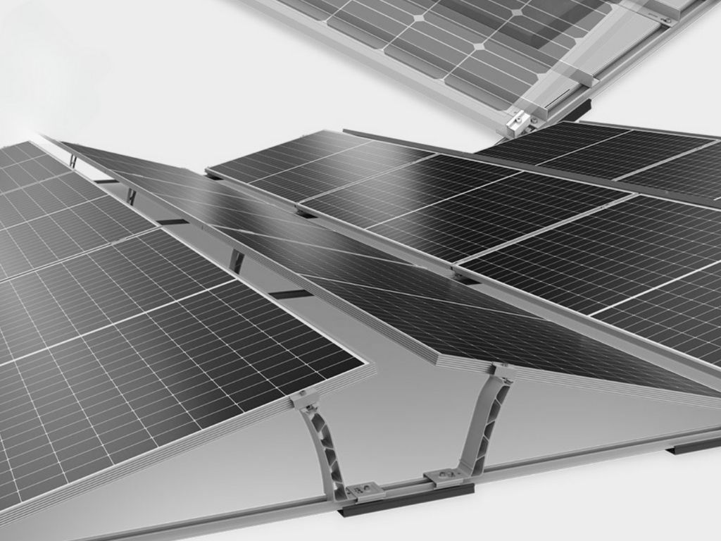 Sistemas de montaje fijos a tierra para instalaciones fotovoltaicas C&I.