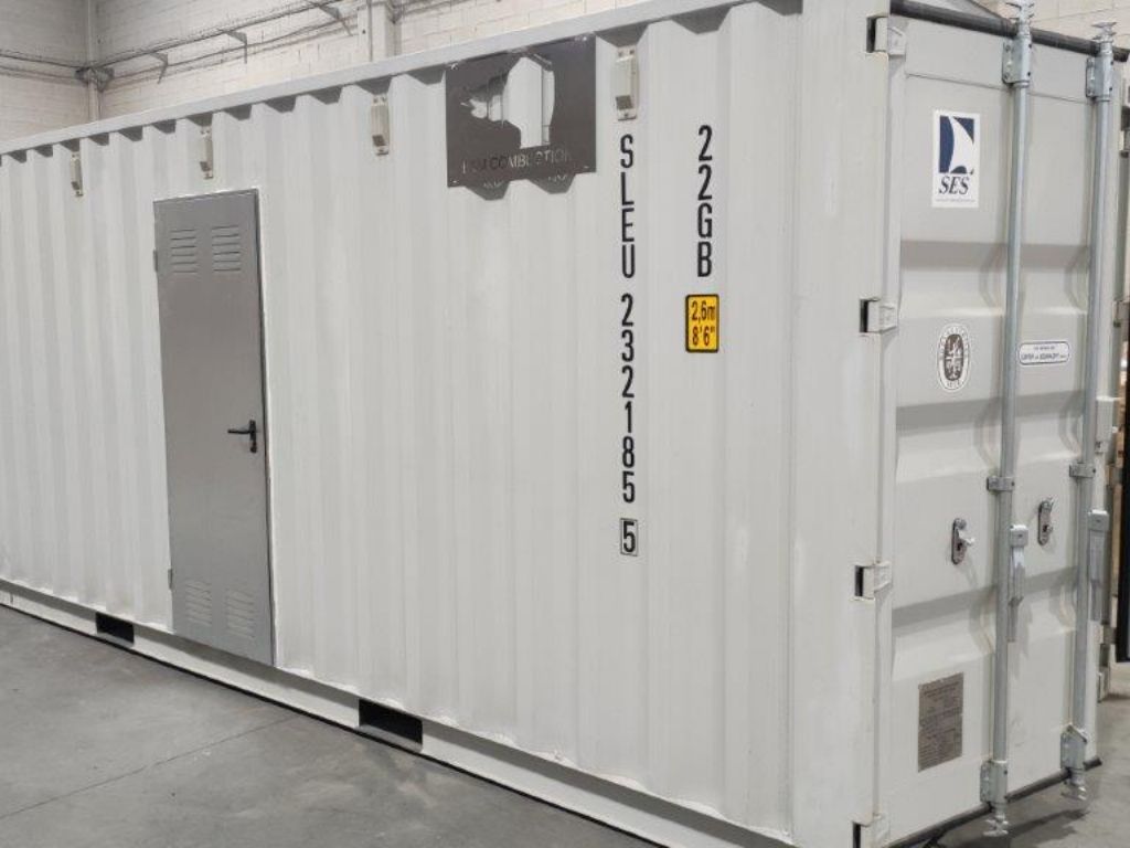 E&M Combustión conteneriza una caldera dual 250 kW para una planta de biometano en Navarra.