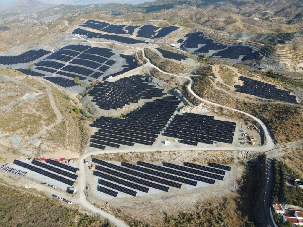 Negratín conecta a red la planta fotovoltaica Virgen del Rosario de 29,99 MWp en Motril (Granada).