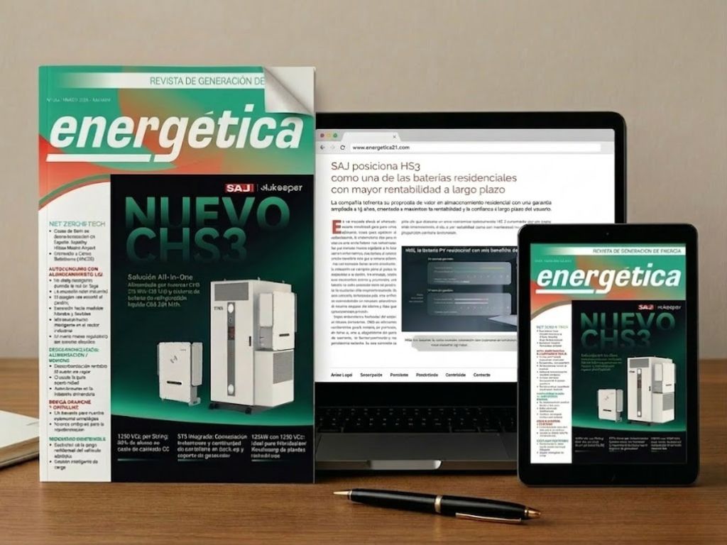 Ya disponible la edición de marzo de 2026 de la revista Energética.