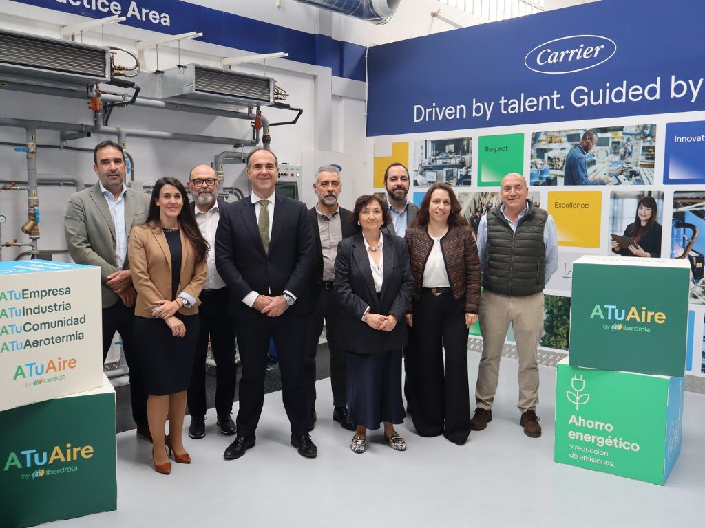 Carrier y ATuAire by Iberdrola impulsan la electrificación térmica con soluciones de bomba de calor.