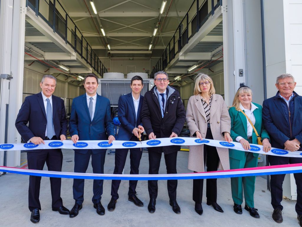 Carrier inaugura un centro de ensayos para soluciones de climatización de centros de datos en Europa.