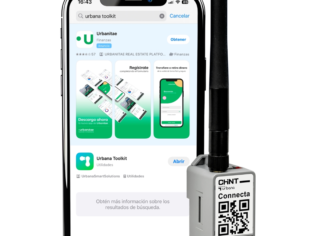 Nueva CONNECTA LITE, la gateway WiFi para la gestión inteligente del cuadro eléctrico con interruptores de la serie NB2. 
