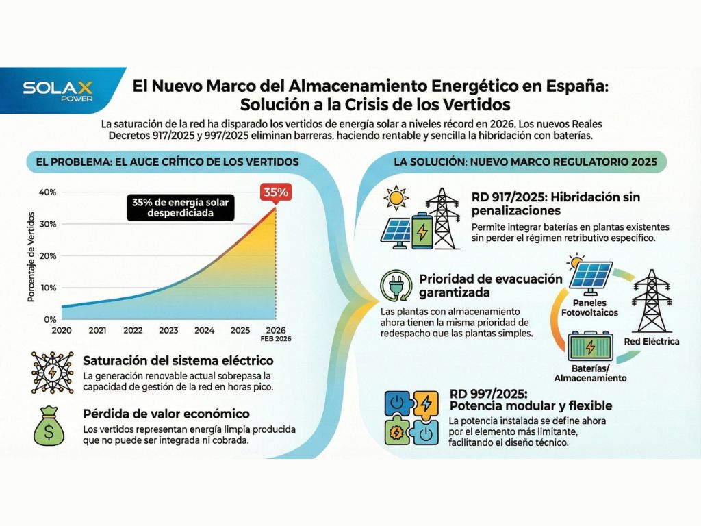 marco del almacenamiento energetico en españa