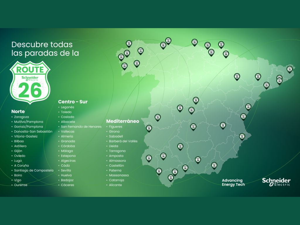 Schneider Electric lanza la Ruta 26