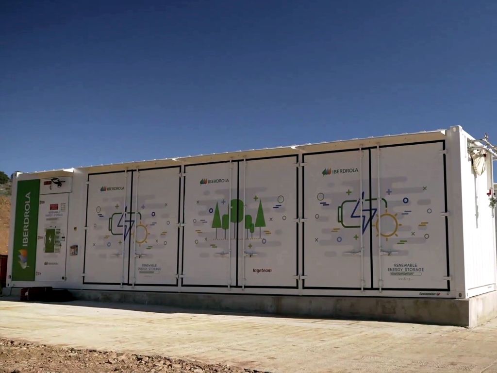 Iberdrola bateria EEUU