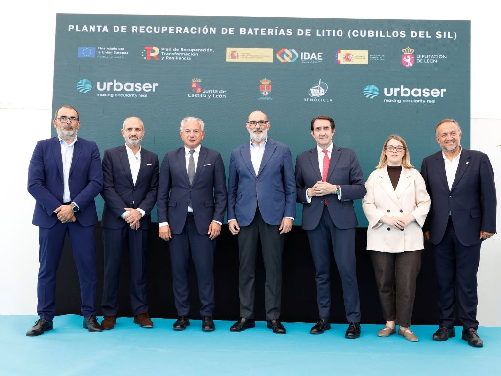 Urbaser impulsa la reindustrialización verde del Bierzo con la primera planta de reciclaje de baterías de litio de la Península Ibérica - Energética 21