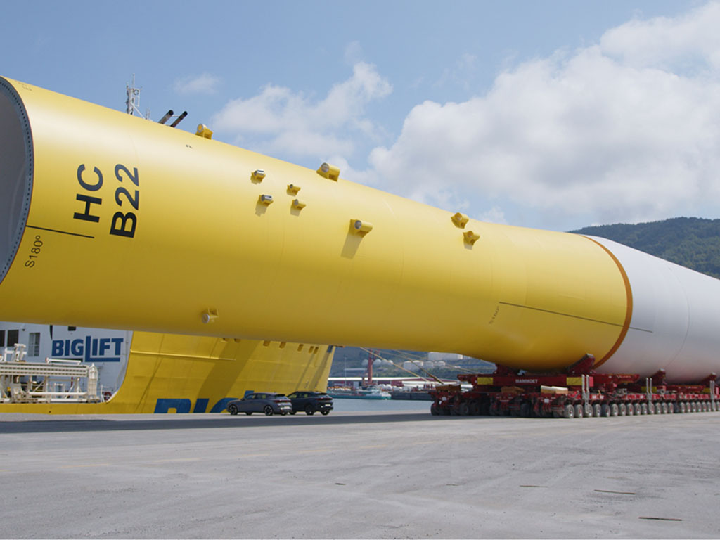 Haizea Wind Group a orsted de los mayores monopilotes fabricados en el sur de Europa