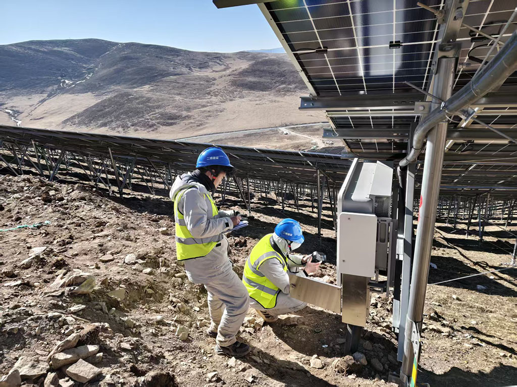 O&M en planta solar