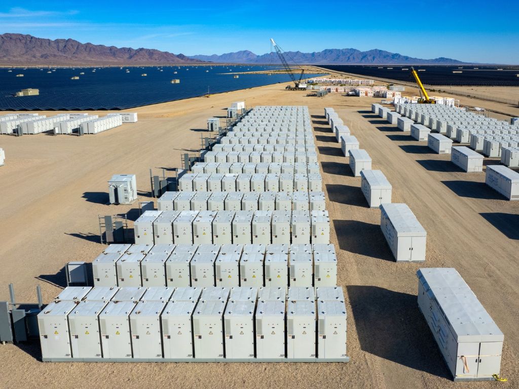 BESS at a solar PV plant